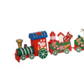 FQ marca familia tienda adorno decoración regalo madera juguete tren de navidad